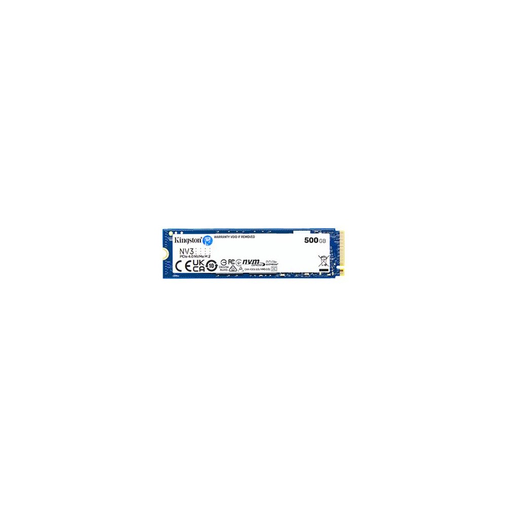 Kingston Technology Kingston NV3 - SSD - 500 GB - PCIe 4.0 x4 (NVMe)