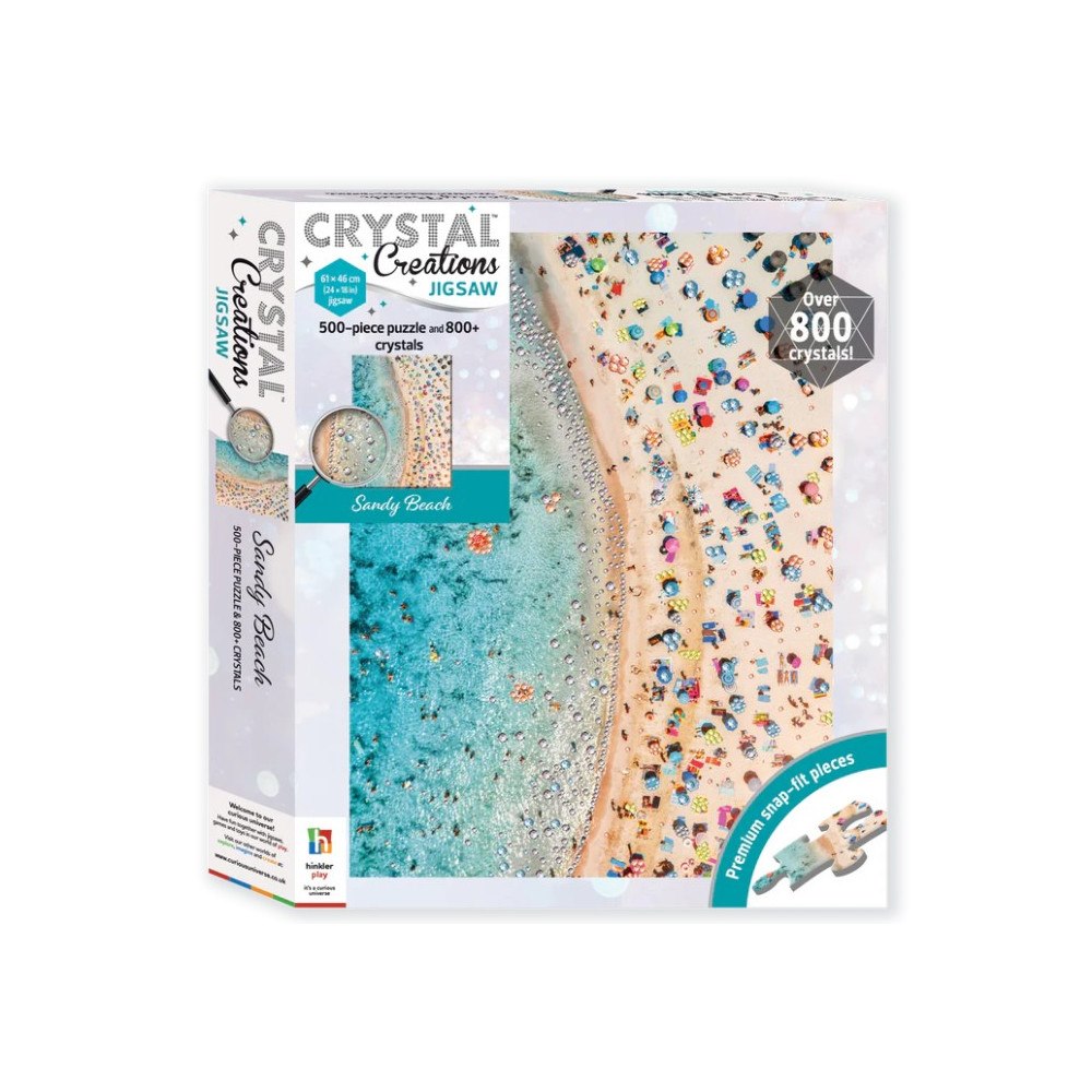 Hinkler Books 500 piece jigsaw: Sandy Beach