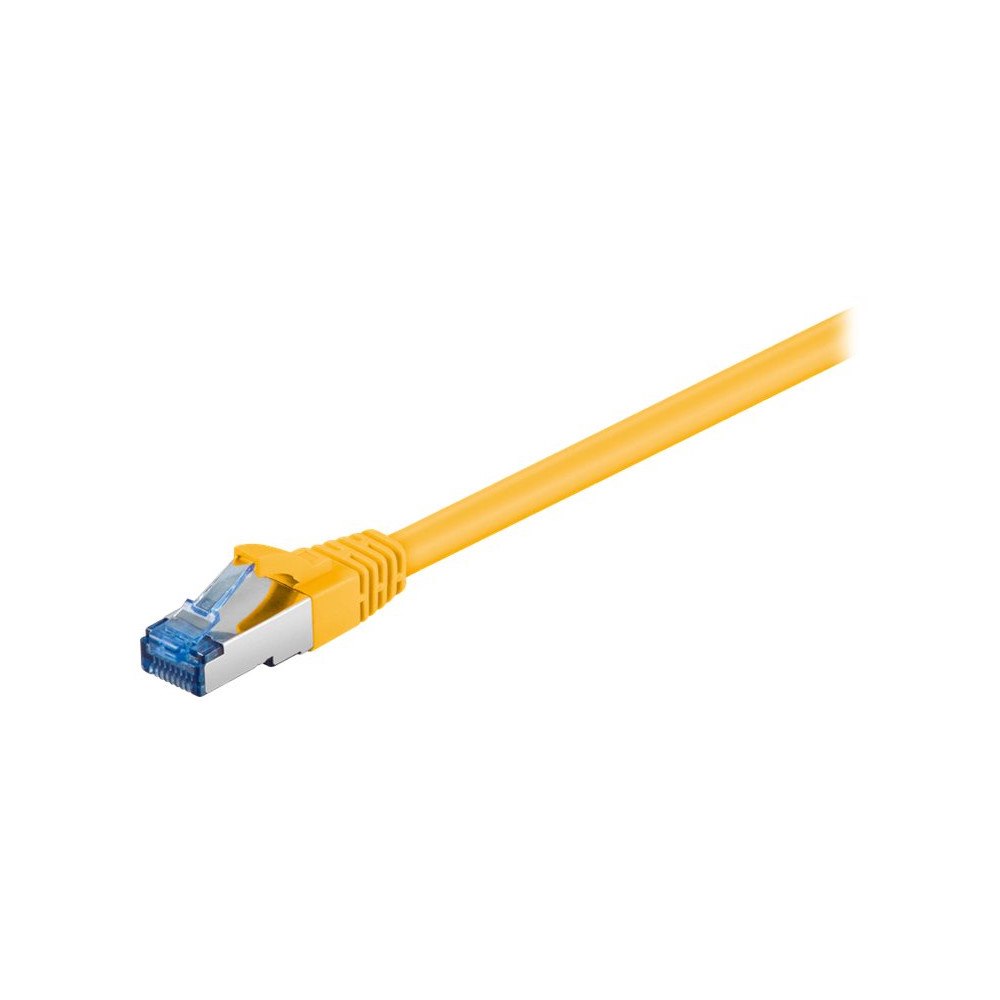 Goobay goobay patch-kabel - 7.5 m - gul