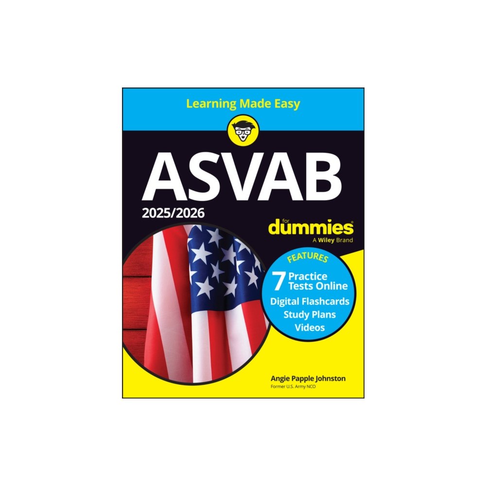 John Wiley & Sons Inc 2025/2026 ASVAB For Dummies (häftad, eng)
