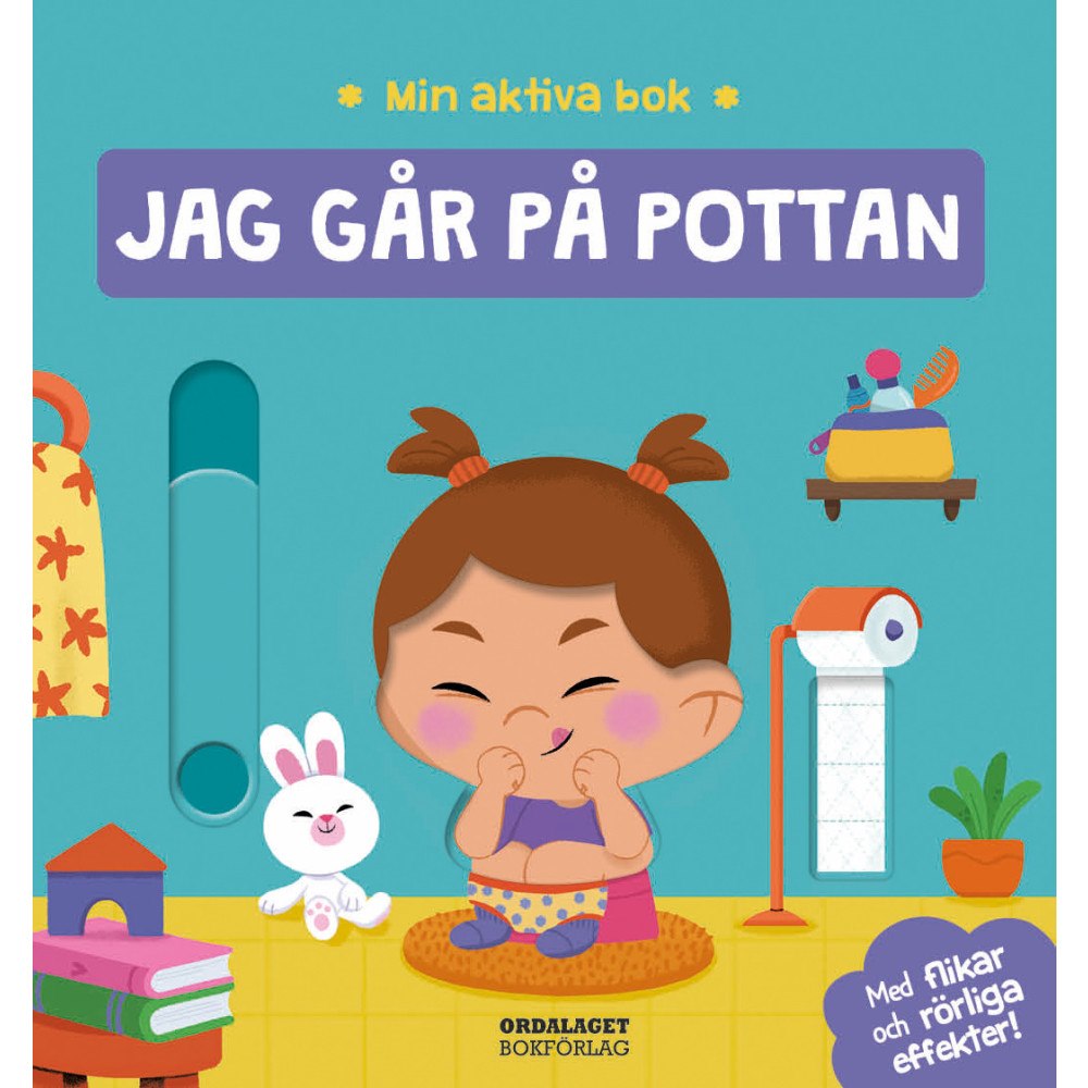 Ordalaget Bokförlag Jag går på pottan (bok, board book)