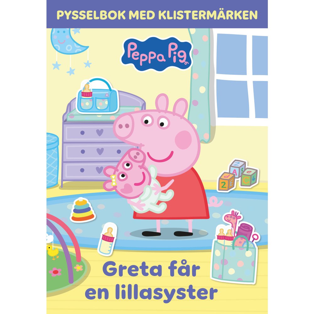 Neville Astley Greta får en lillasyster : Pysselbok med klistermärken (häftad)