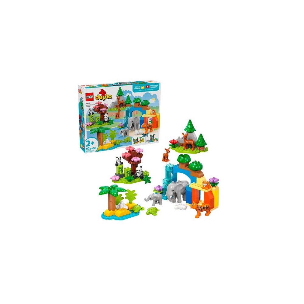Duplo Duplo 3-i-1 Vilda djurfamiljer