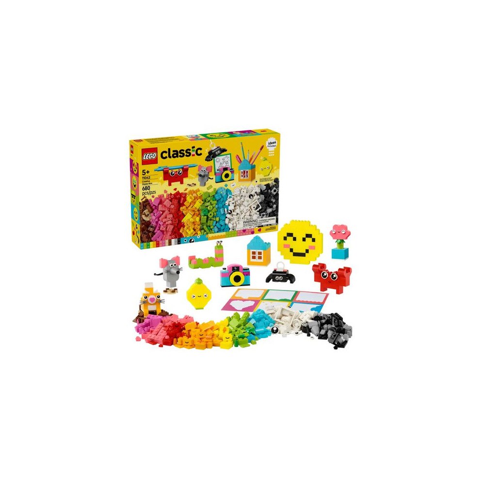 LEGO Kreativ gladlåda LEGO 680 delar