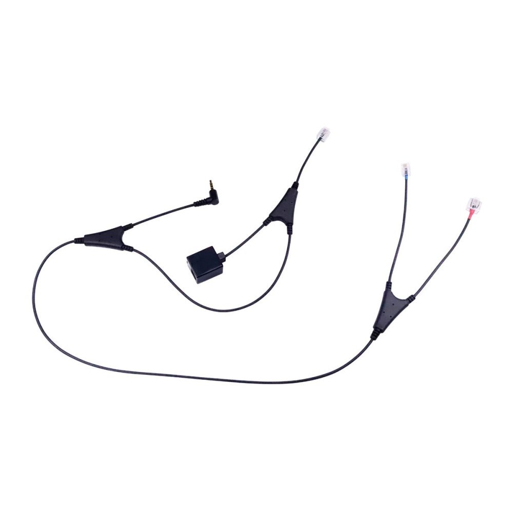 Jabra Jabra LINK 14201-37 - elektronisk krokomkopplingsadapter för trådlöst headset, digital telefon