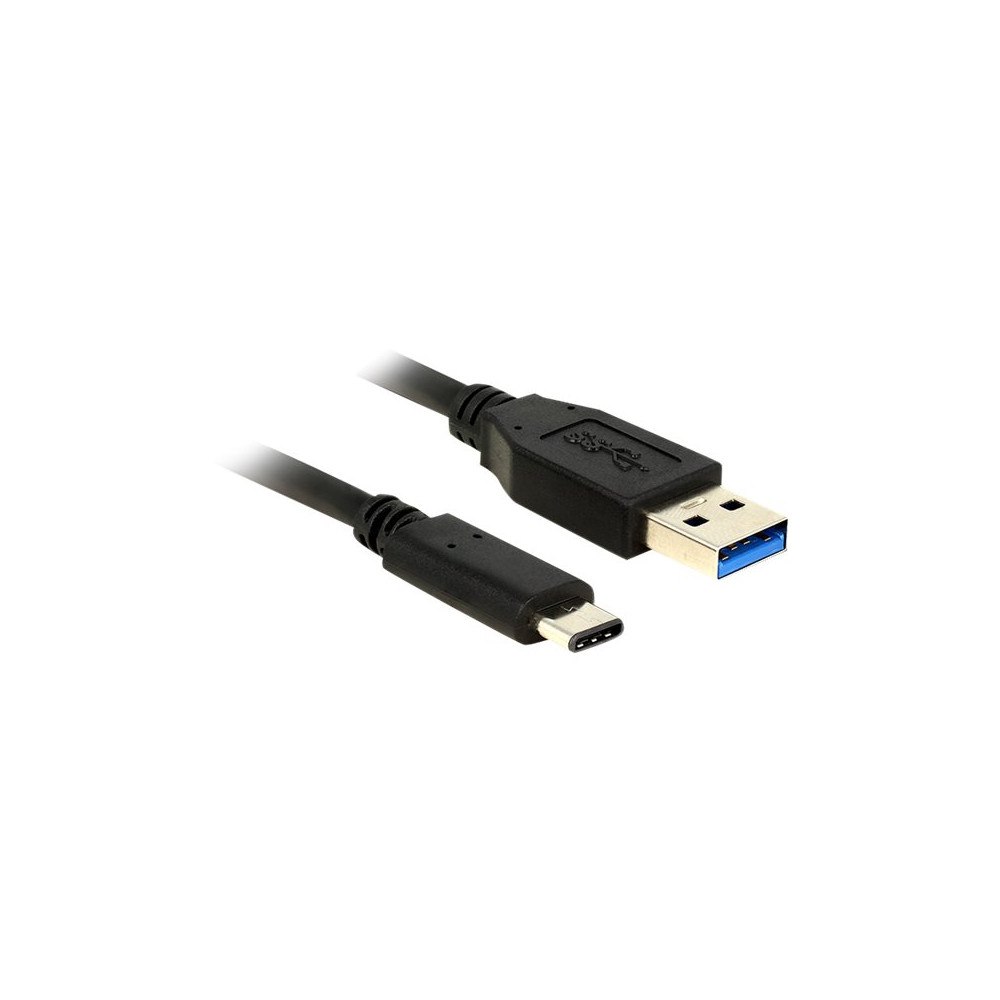 DeLOCK Delock - USB typ C-kabel - 24 pin USB-C till USB typ A - 1 m
