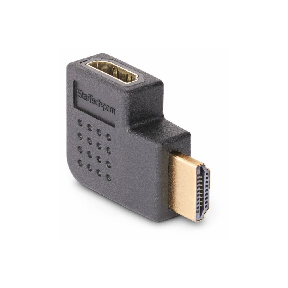StarTech.com StarTech.com Right Angle HDMI 2.0 Adapter, 90-Degree HDMI Port Saver, M/F - HDMI-adapter