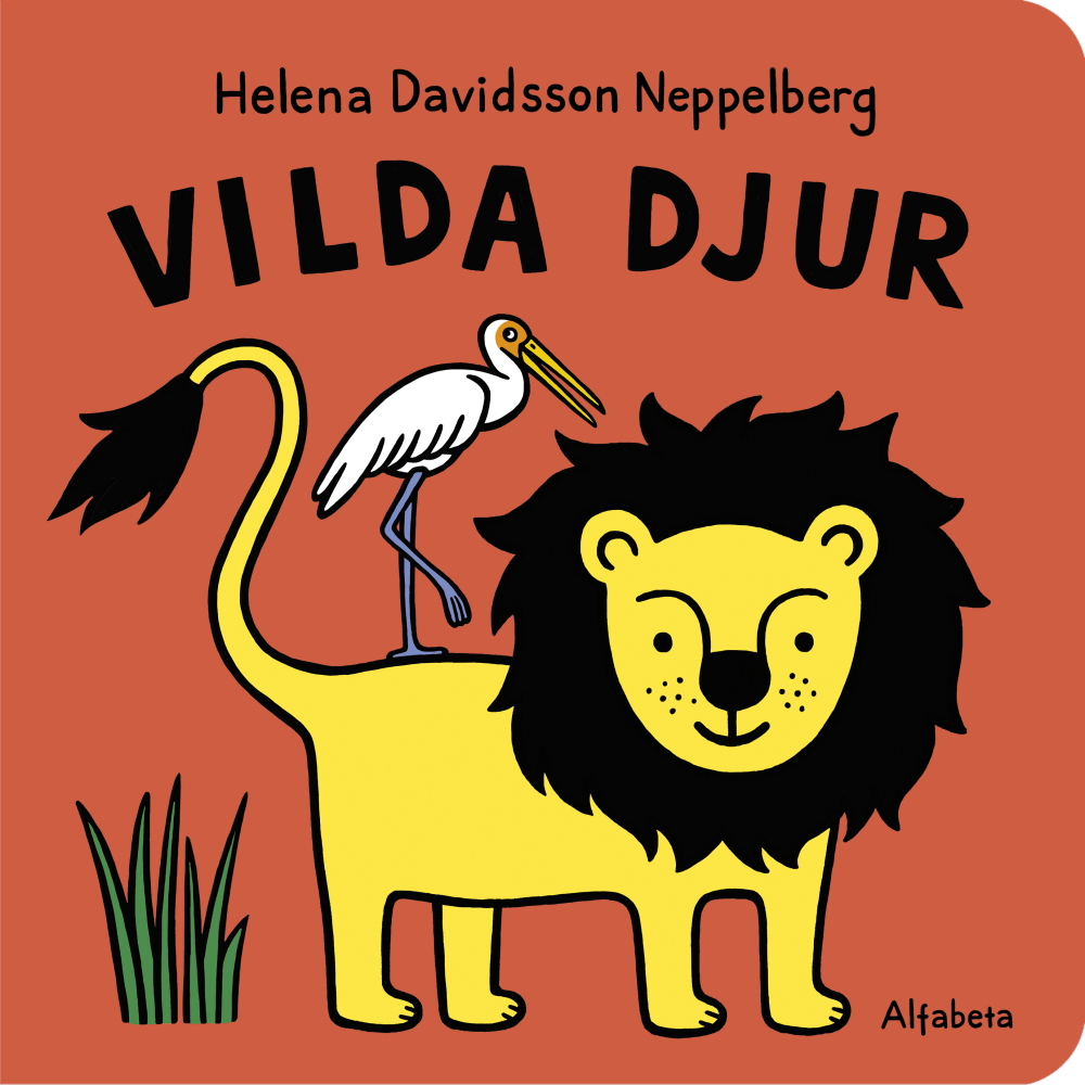 Alfabeta Vilda djur (bok, board book)