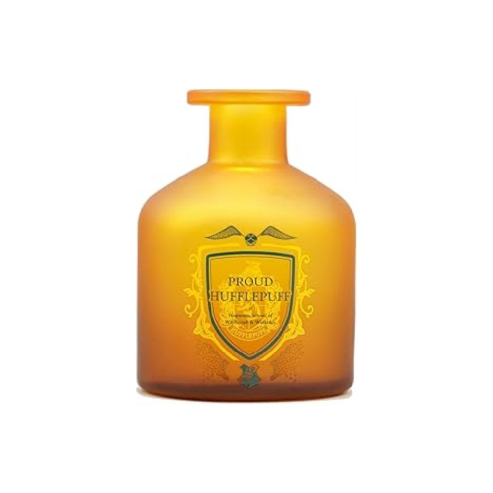 Half Moon Bay Potion Vase Glass (11cm) - Harry Potter (Proud Hufflepuff)