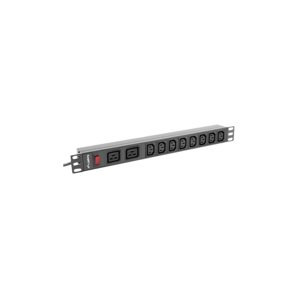 LANBERG Lanberg PDU-02I1908I-0200-C20-BK - kraftdistributionsenhet - 4000 Watt