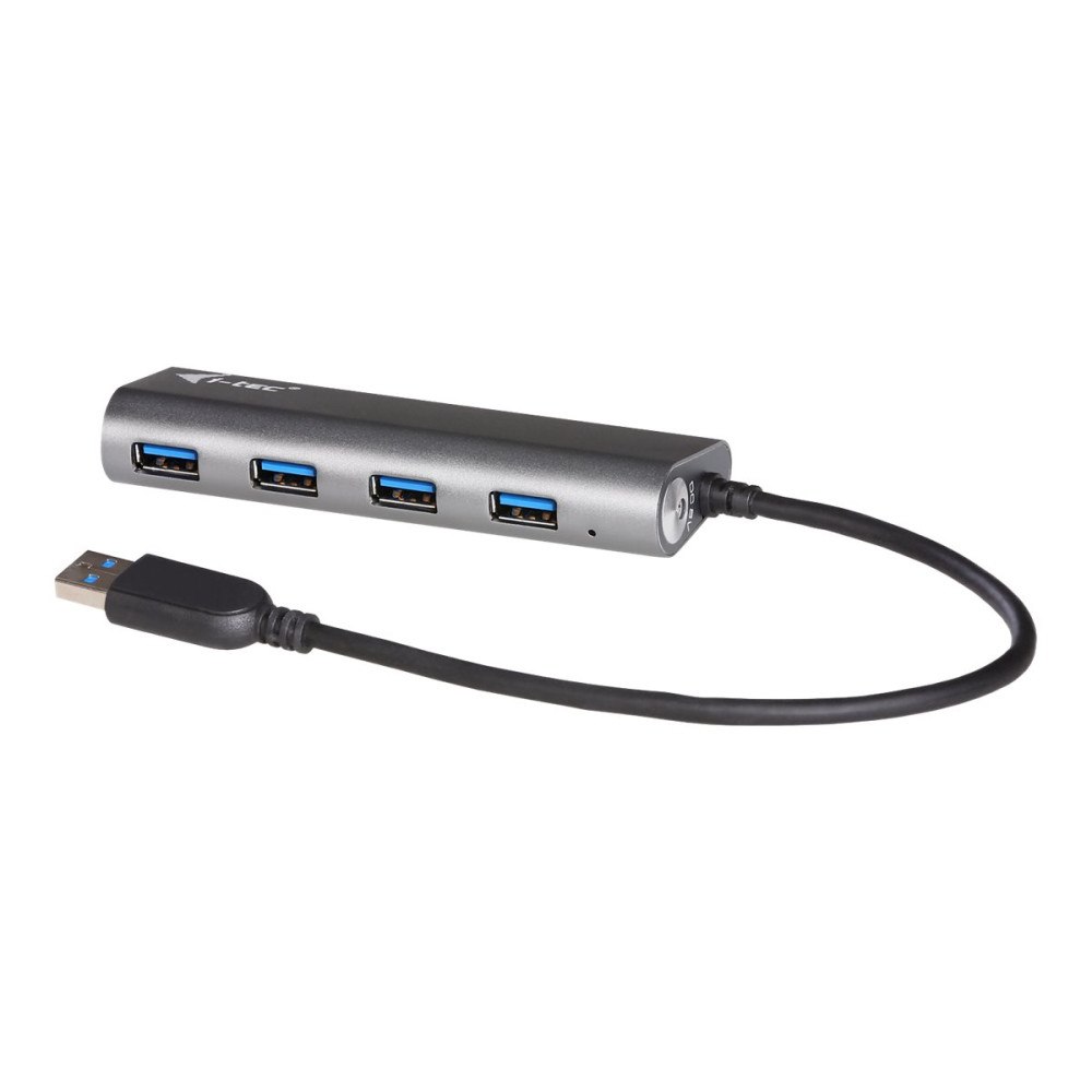 i-tec i-Tec USB 3.0 Metal Charging HUB - hubb - 4 portar