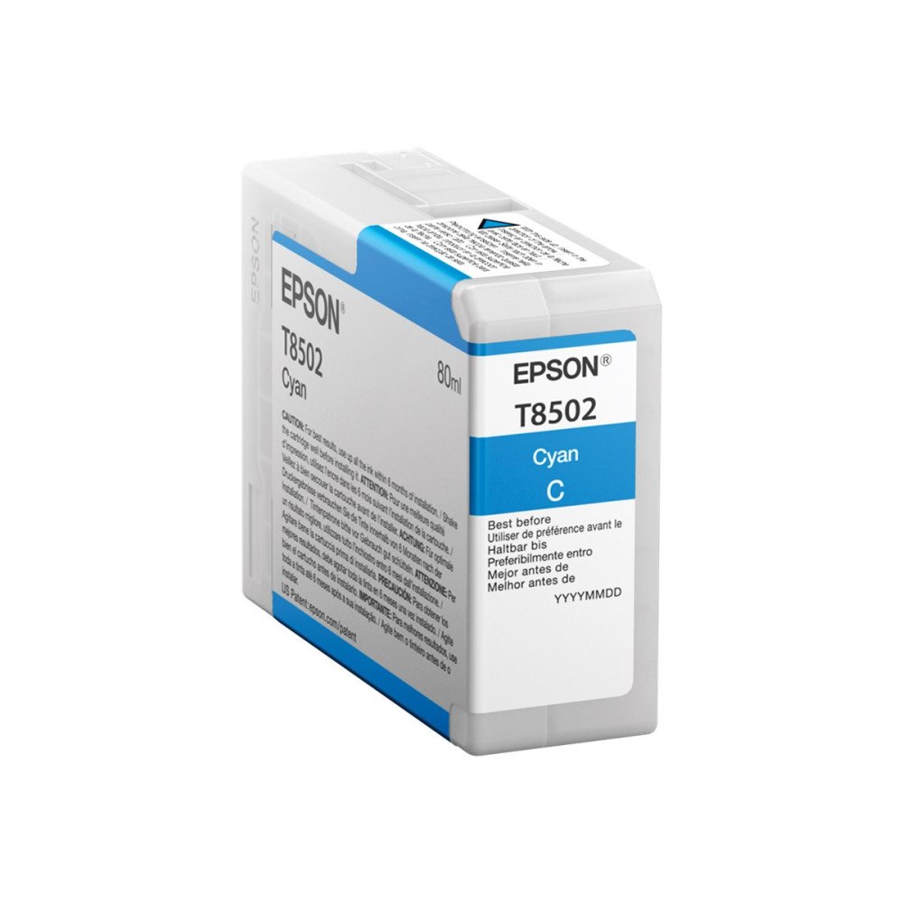 EPSON Epson T850200 - hög kapacitet - cyan - original - bläckpatron