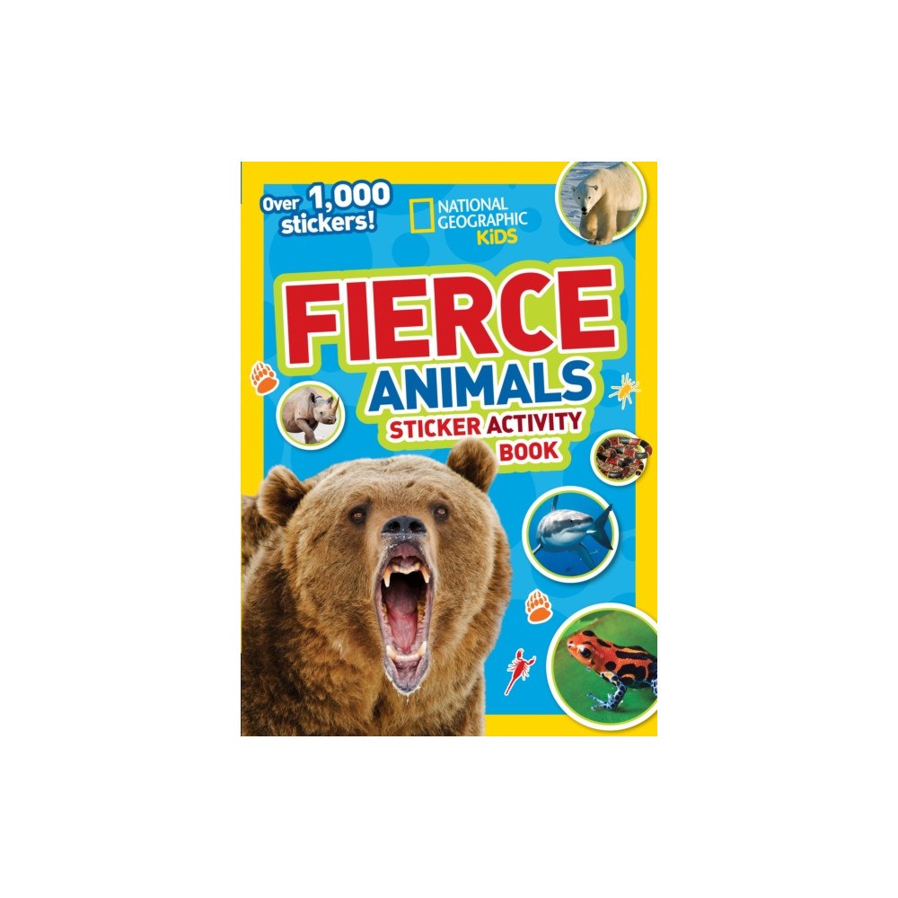 National Geographic Kids National Geographic Kids Fierce Animals Sticker Activity Book (häftad, eng)