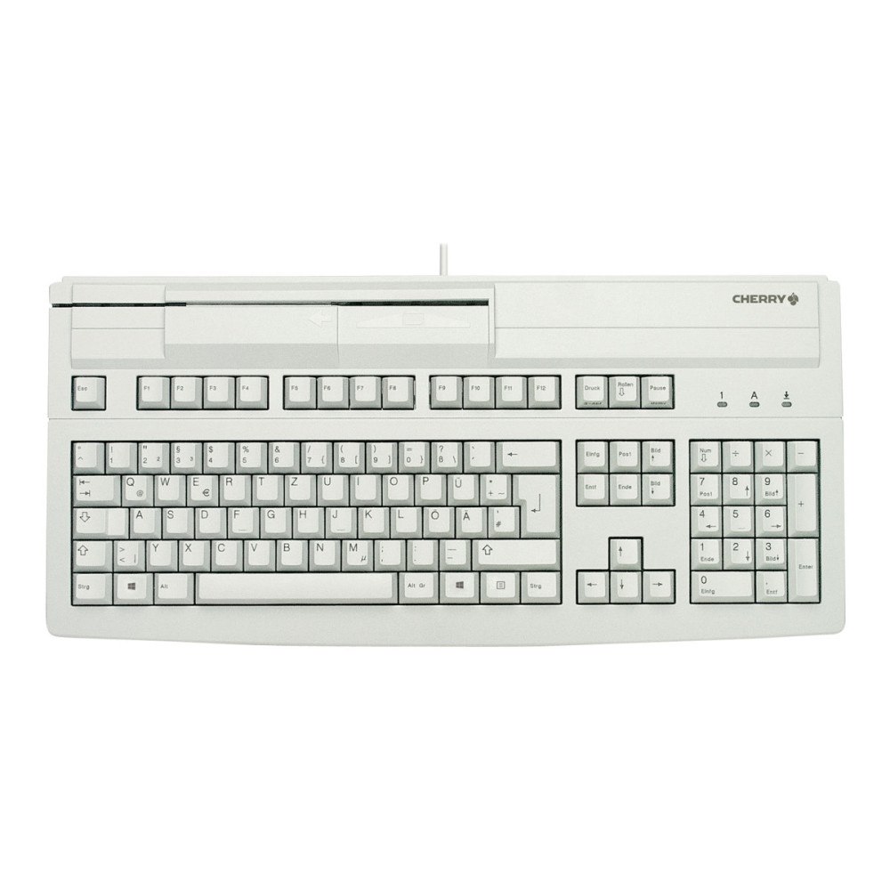 CHERRY CHERRY MultiBoard V2 G80-8000 - tangentbord - tysk - ljusgrå Inmatningsenhet