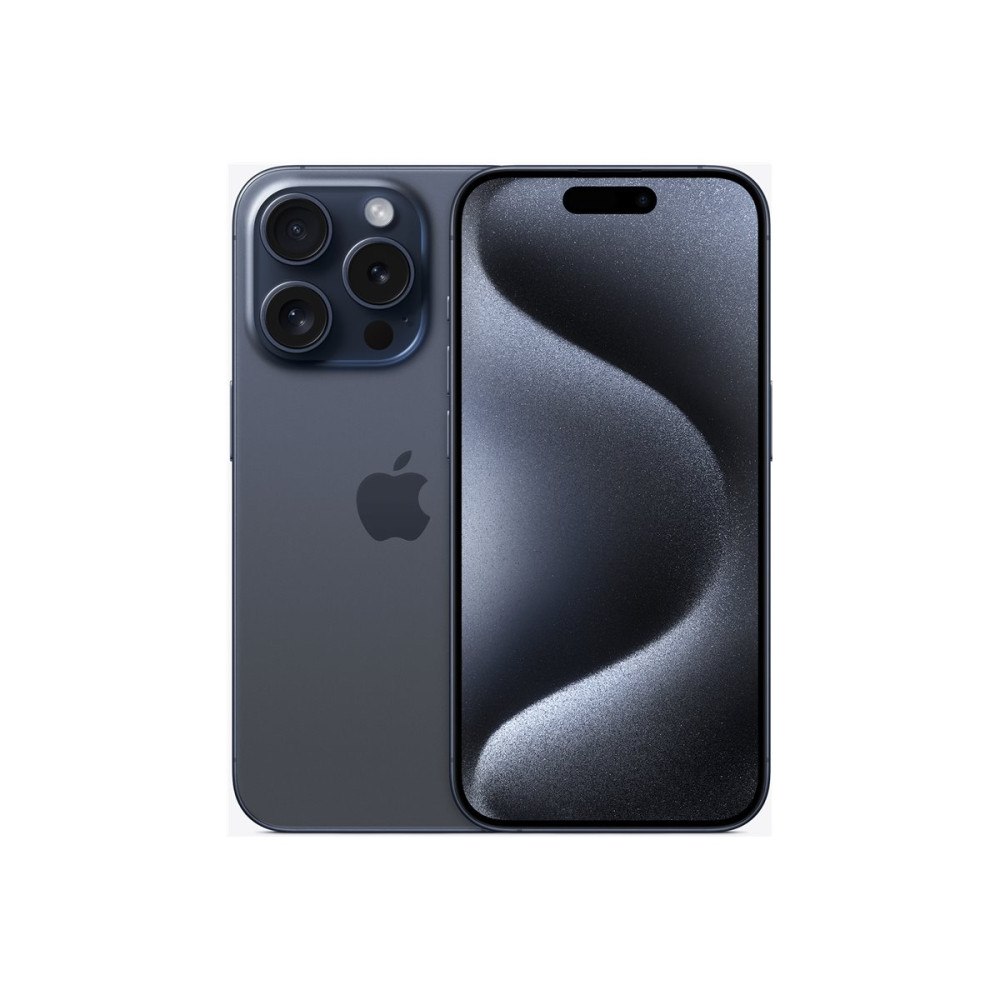 Apple Apple iPhone 15 Pro - blått titan - 5G smartphone - 128 GB - GSM