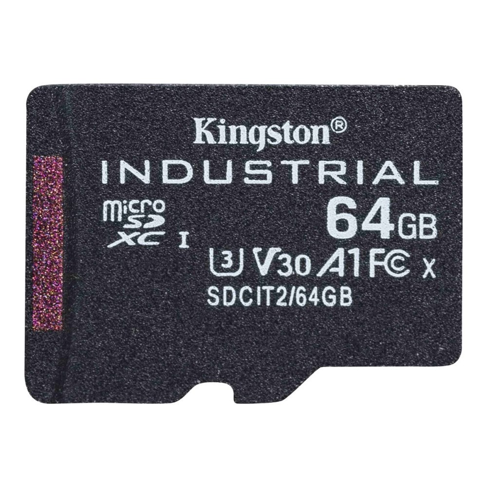 Kingston Technology Kingston Industrial - flash-minneskort - 64 GB - mikroSDXC UHS-I