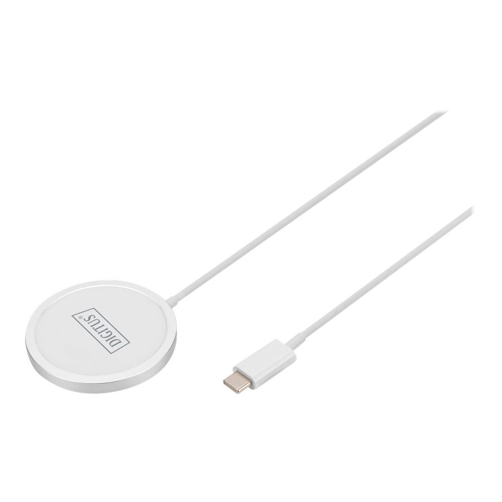 Digitus Digitus trådlös laddningsplatta - magnetisk - 15 Watt