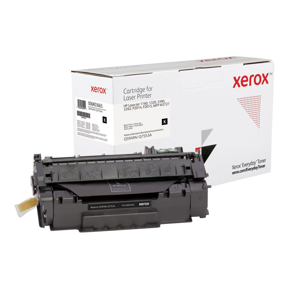 XEROX Everyday - svart - kompatibel - tonerkassett (alternativ för: HP Q5949A, HP Q7553A)