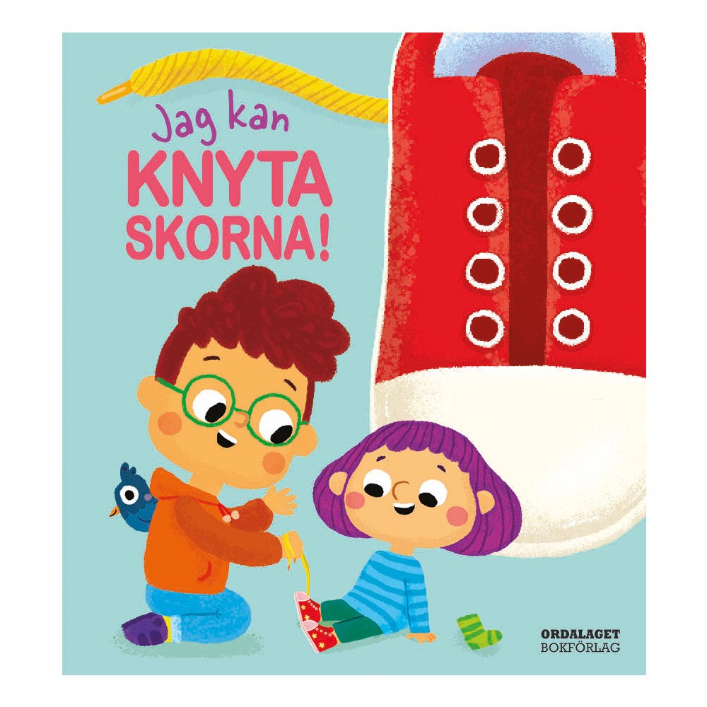 Ordalaget Bokförlag Jag kan knyta skorna (bok, board book)