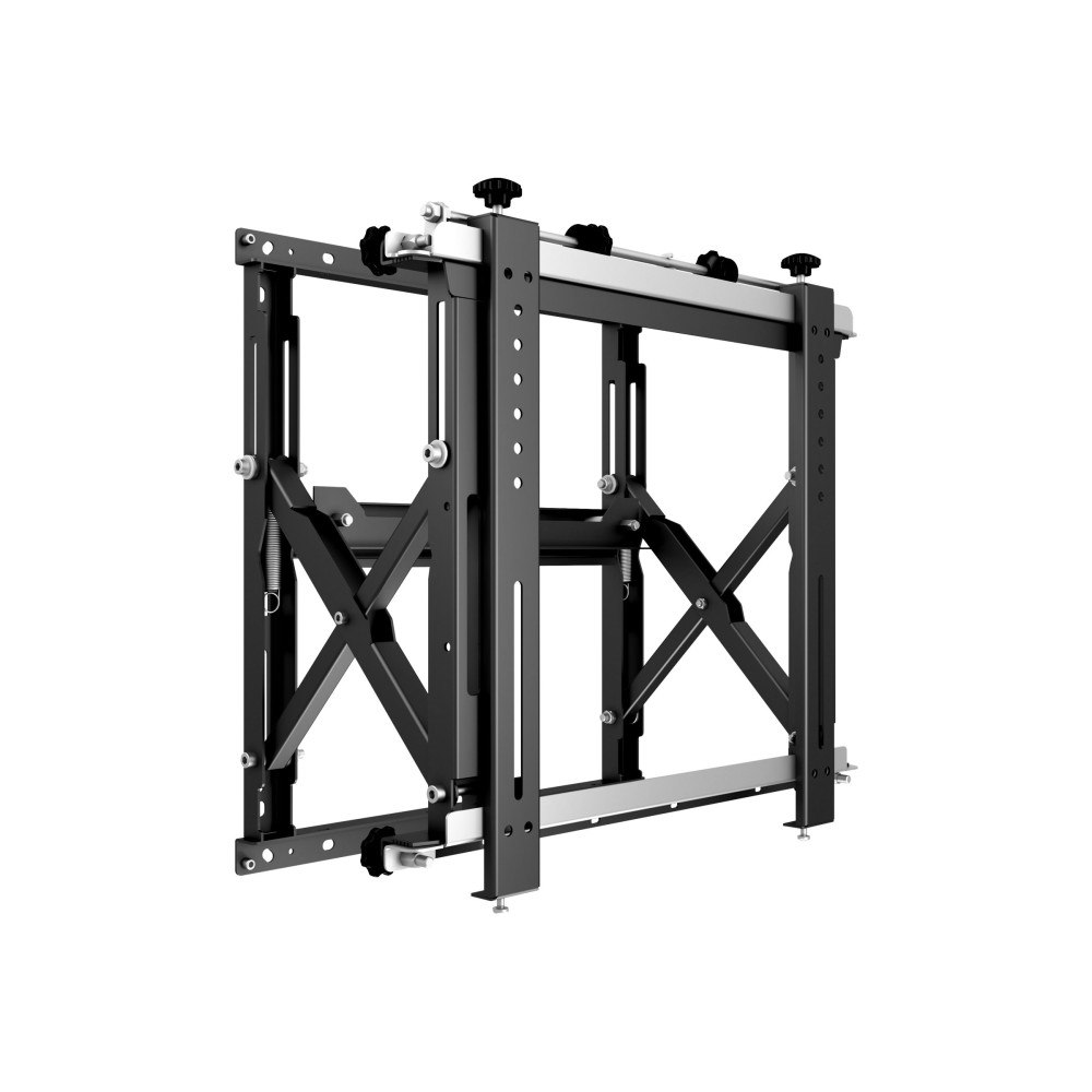 MULTIBRACKETS Multibrackets M Public Video Wall Mount Push Max 90kg monteringssats - för platt panel - svart