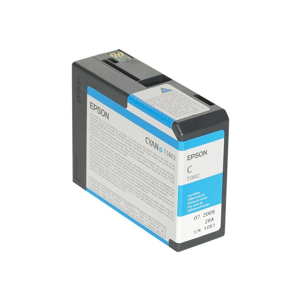 EPSON Epson T5802 - cyan - original - bläckpatron