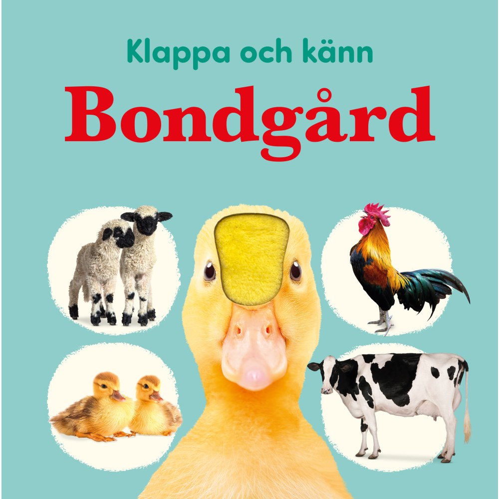 Tukan Förlag Klappa och känn. Bondgård (bok, board book)