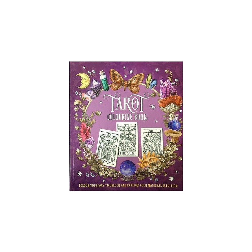 Chartwell Books Tarot Colouring Book: Colour Your Way to Unlock and Explore Your Magickal Intuition (häftad, eng)