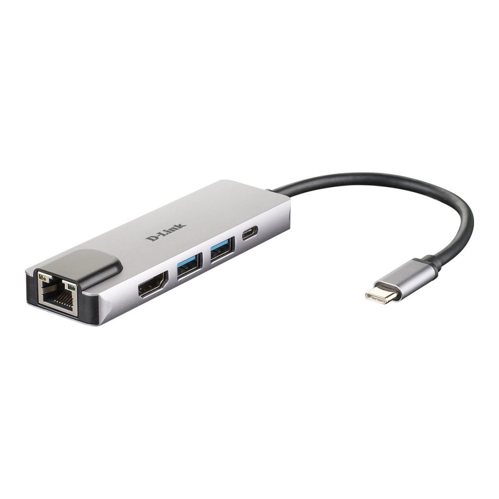 D-Link D-Link DUB-M520 - dockningsstation - USB-C / Thunderbolt 3 - HDMI - 1GbE