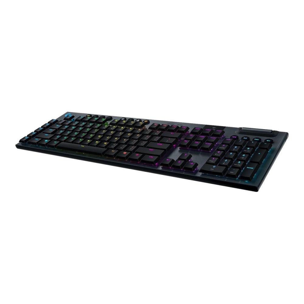Logitech Logitech G915 LIGHTSPEED Wireless RGB Mechanical Gaming Keyboard - GL Tactile - tangentbord - Nordisk - svart Inmatnings...