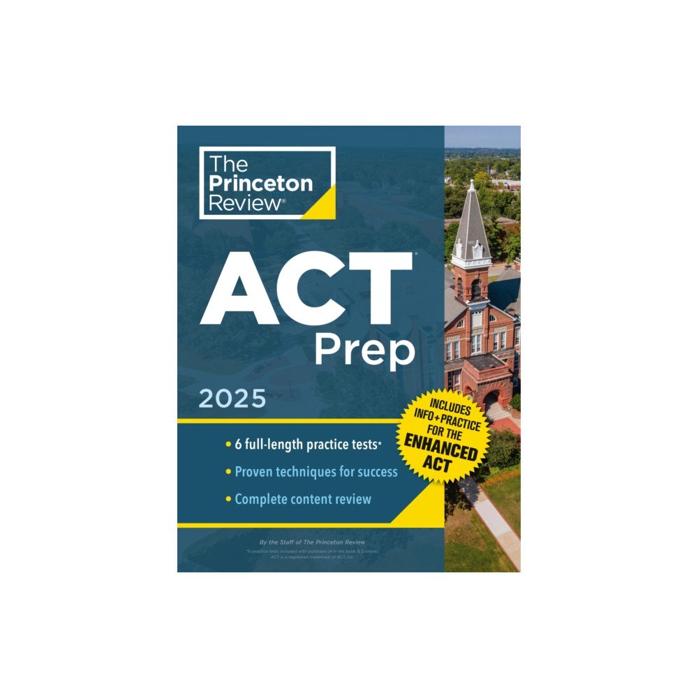 Random House USA Inc Princeton Review ACT Prep, 2025 (häftad, eng)
