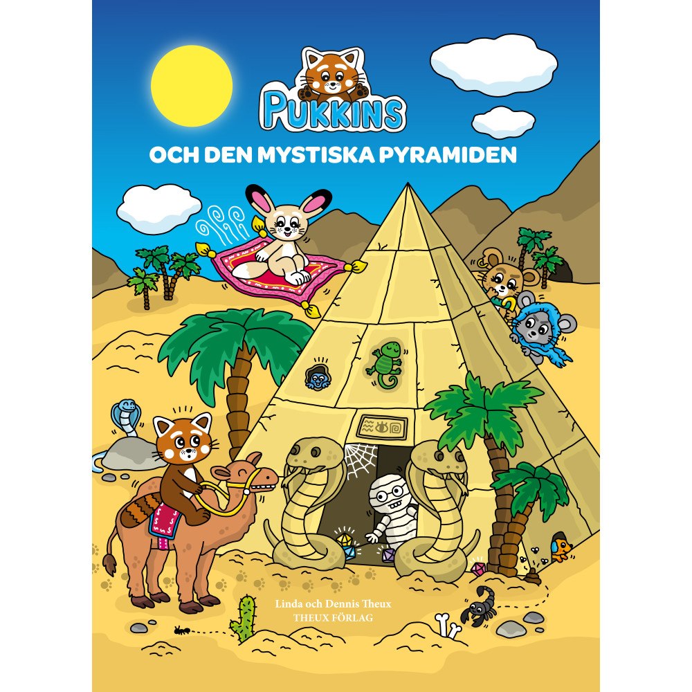 Linda Theux Pukkins och den mystiska pyramiden (inbunden)