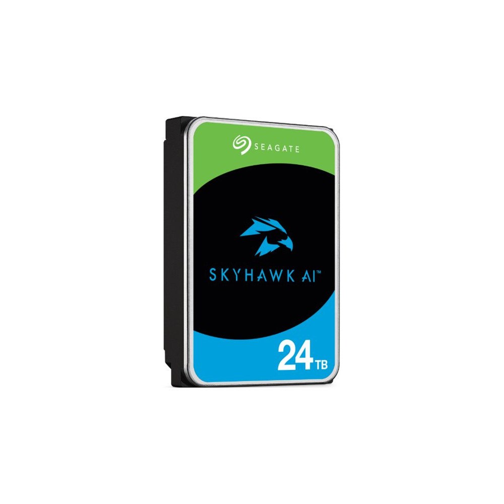 Seagate Seagate SkyHawk AI ST24000VE002 - hårddisk - 24 TB - SATA 6Gb/s