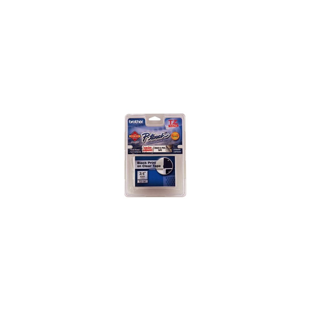 Brother Brother TZ141 - bandlaminat - 1 kassett(er) - Rulle (1,8 cm x 8 m)