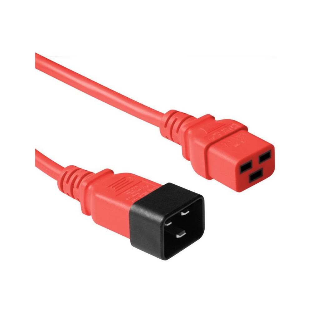 Microconnect MicroConnect - strömkabel - IEC 60320 C20 till IEC 60320 C19 - 1.8 m