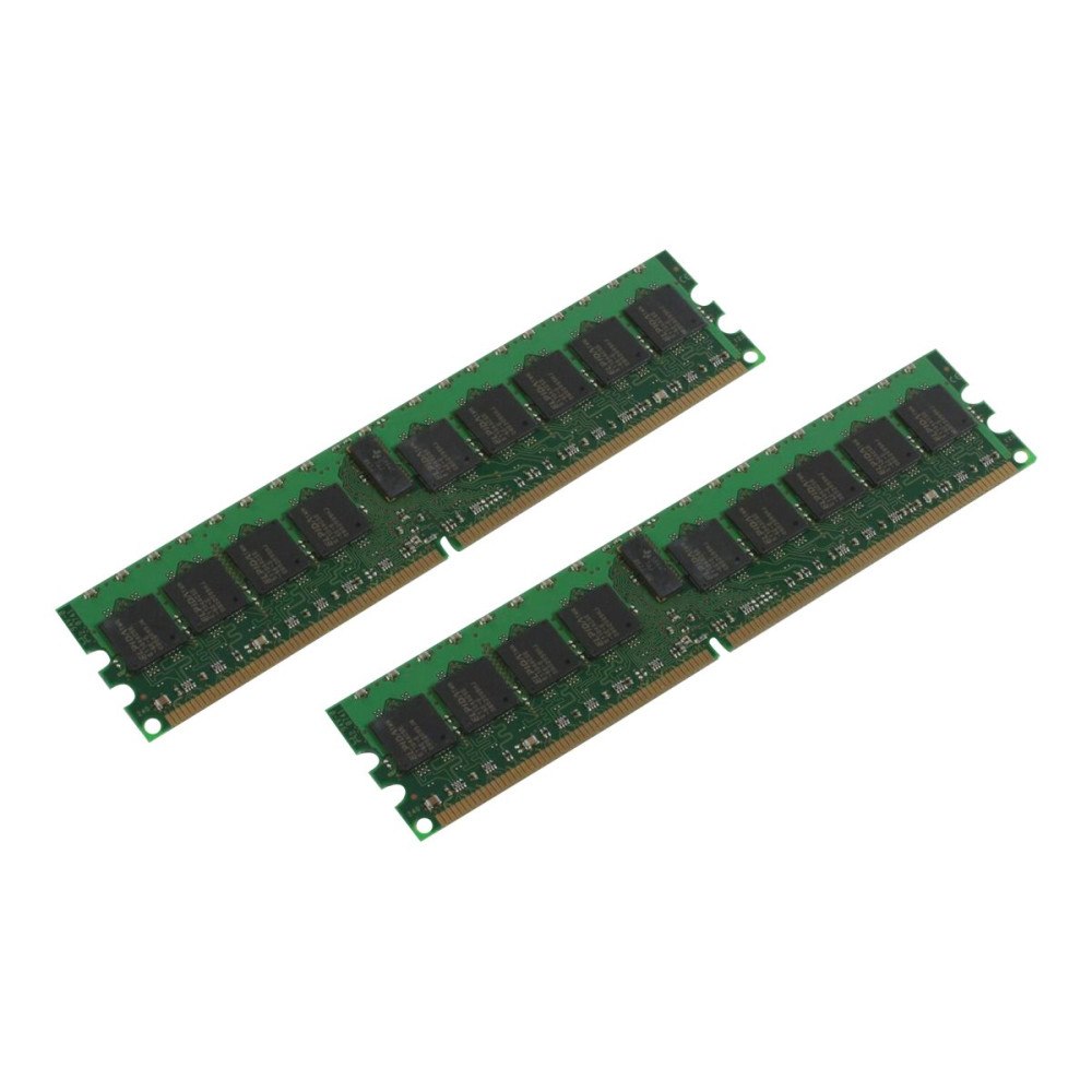 CoreParts CoreParts - DDR2 - sats - 4 GB: 2 x 2 GB - DIMM 240-pin - 400 MHz / PC2-3200 - registrerad