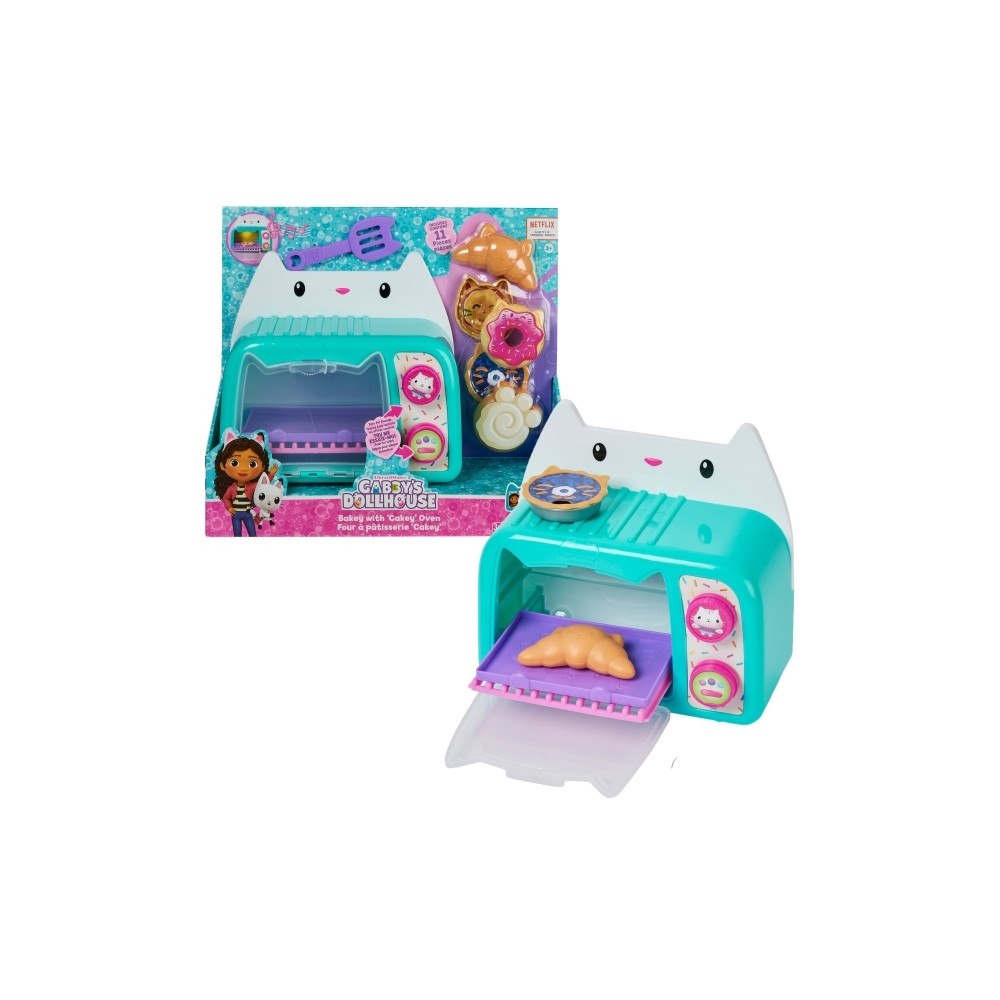 Spin Master Gabby''s Dollhouse GDH RLP Cakey Oven GML, 3 År, Låter, LR44
