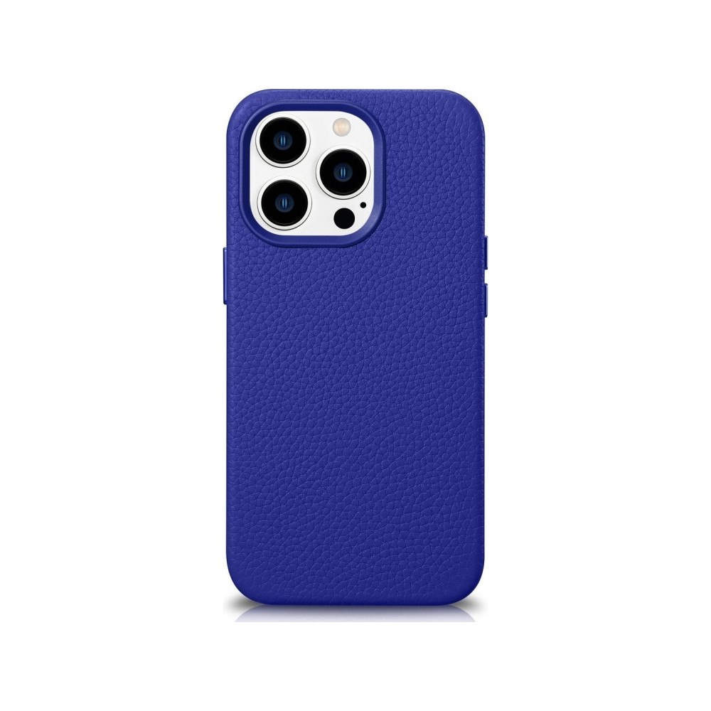 iCarer iCarer iCarer Litchi Premium Läderfodral iPhone 14 Pro magne...