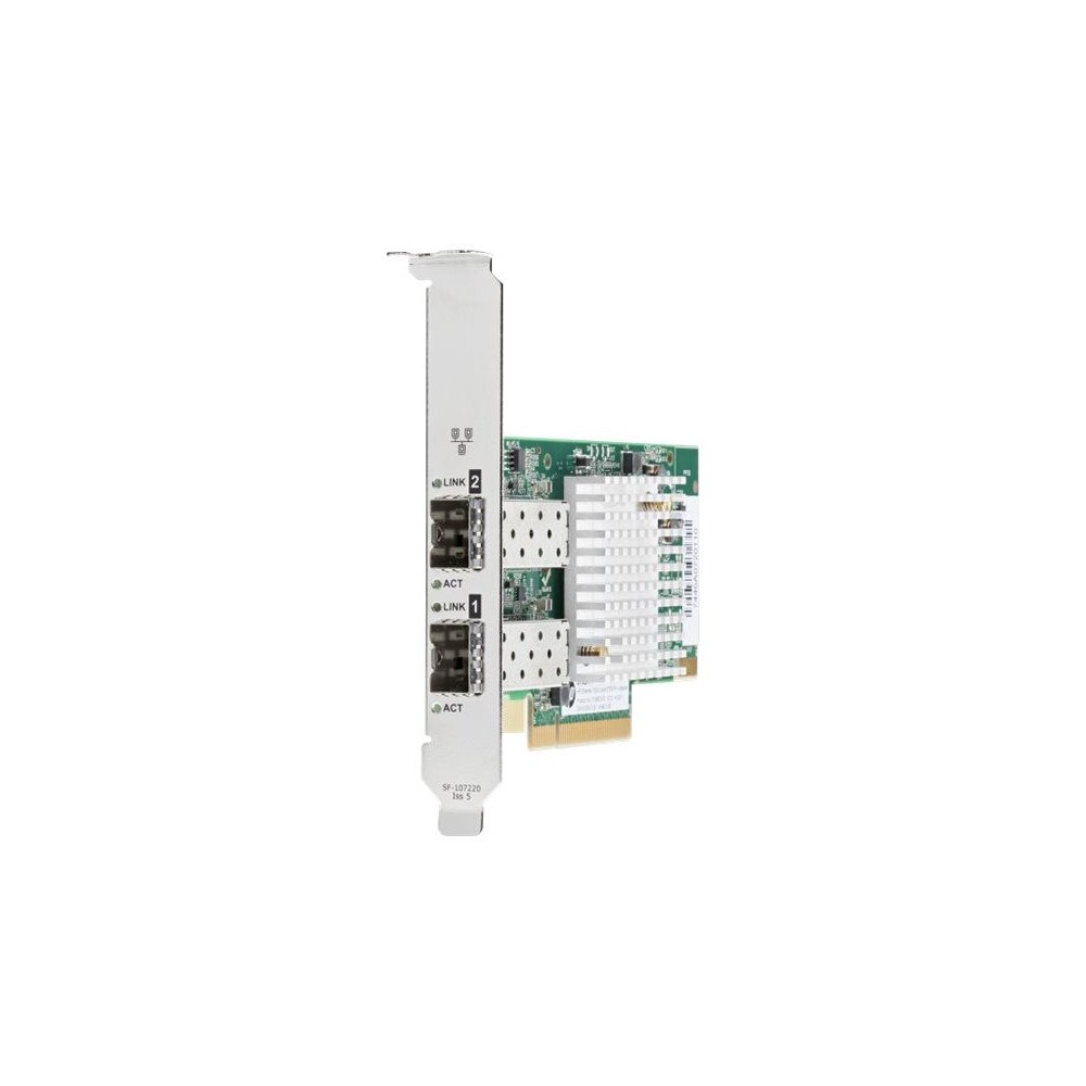 HP HPE 571SFP+ - nätverksadapter - PCIe 2.0 x8 - 10 Gigabit SFP+ x 2
