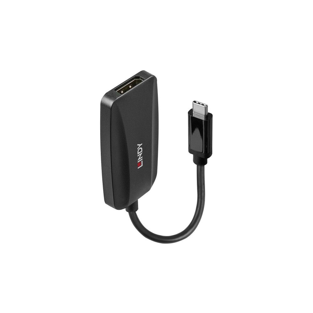 Lindy Lindy 43337, 0,13 m, USB Type-C, DisplayPort, Hankoppling, H...