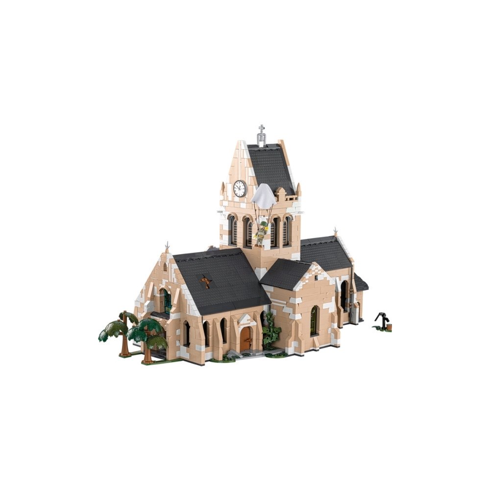 COBI COBI Sainte-Mère-Église Church, Byggklossar, 10 År, 2280 sty...