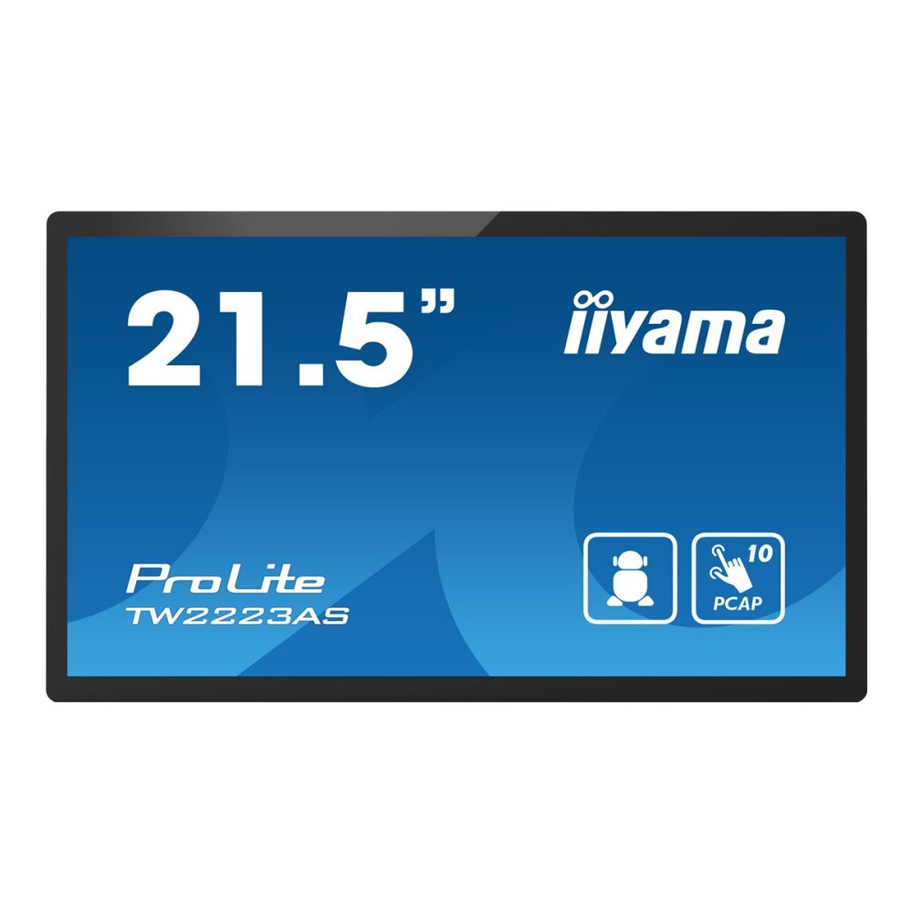 Iiyama iiyama ProLite TW2223AS-B2 - touch panel PC RK3399 1.8 GHz - 4 GB - SSD 32 GB - LED 21.5"