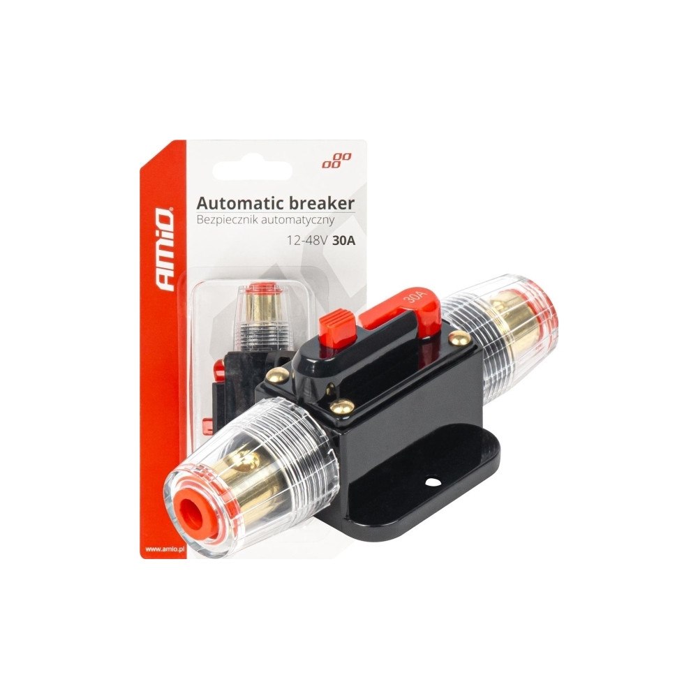 Amio AMiO Automotive automatisk säkring 30a 12v 24v 48v amio-0381...