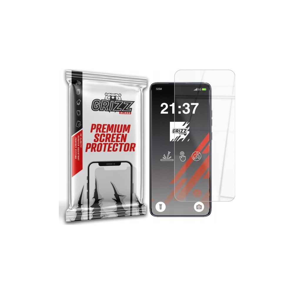 GrizzGlass GrizzGlass Szkło hybrydowe GrizzGlass HybridGlass do Motorol...