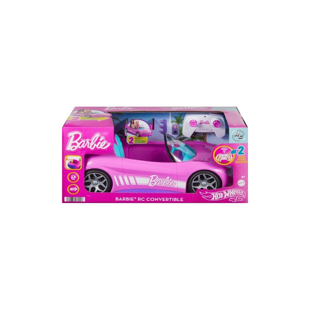 MATTEL Mattel Hot Wheels RC automodelis „Barbie kabrioletas“ (JBH05...