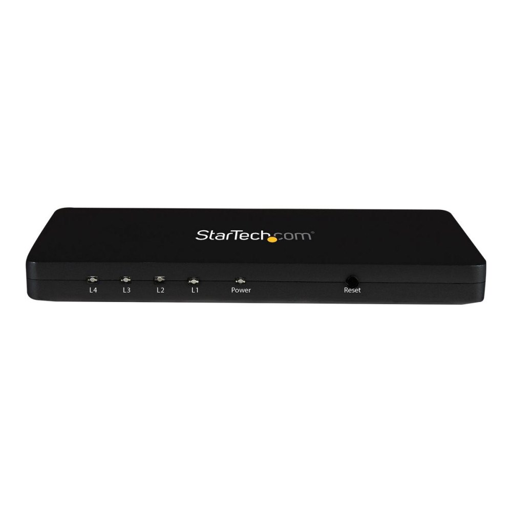 StarTech.com StarTech.com 4K HDMI-video-splitter med 4 portar – 1x4 HDMI-splitter med hölje i solitt aluminium – 4K @ 30 Hz - video-/...