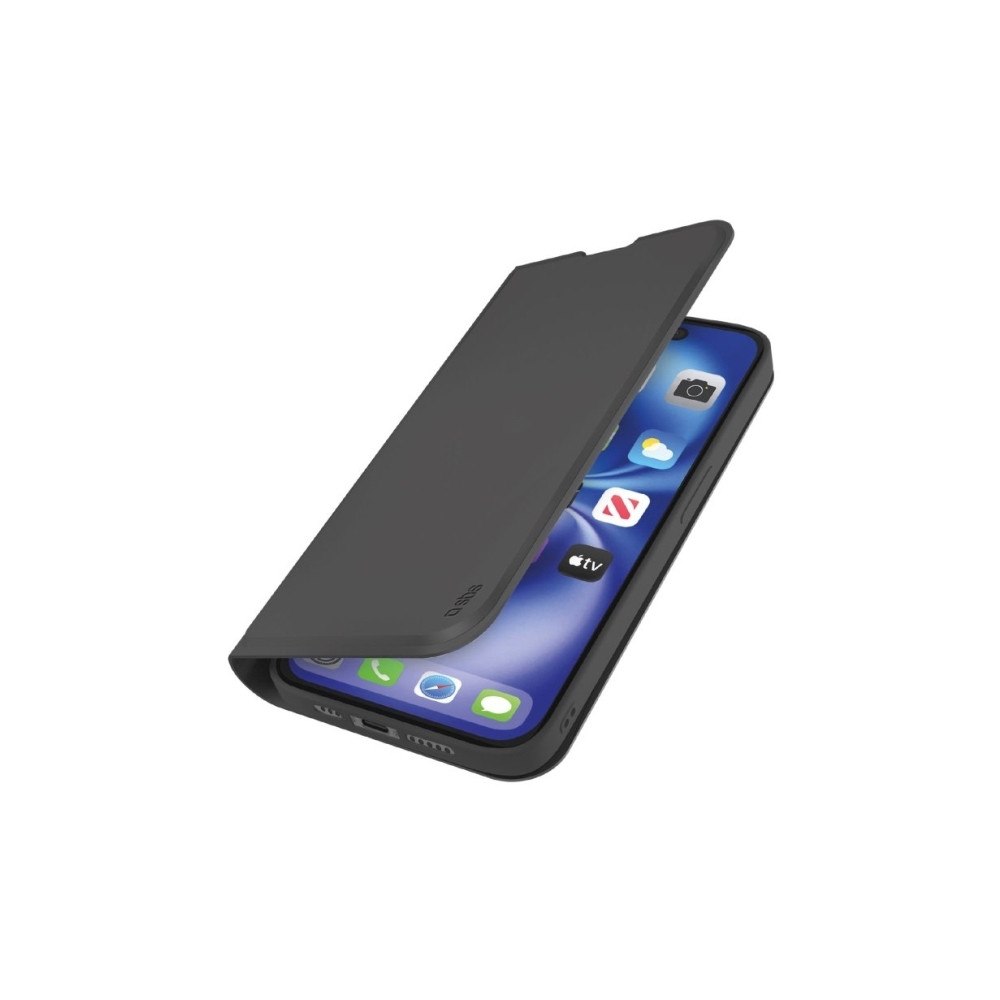 SBS SBS Wallet, Plånbok, Apple, iPhone 16e, 15,5 cm (6.1"), Svar...