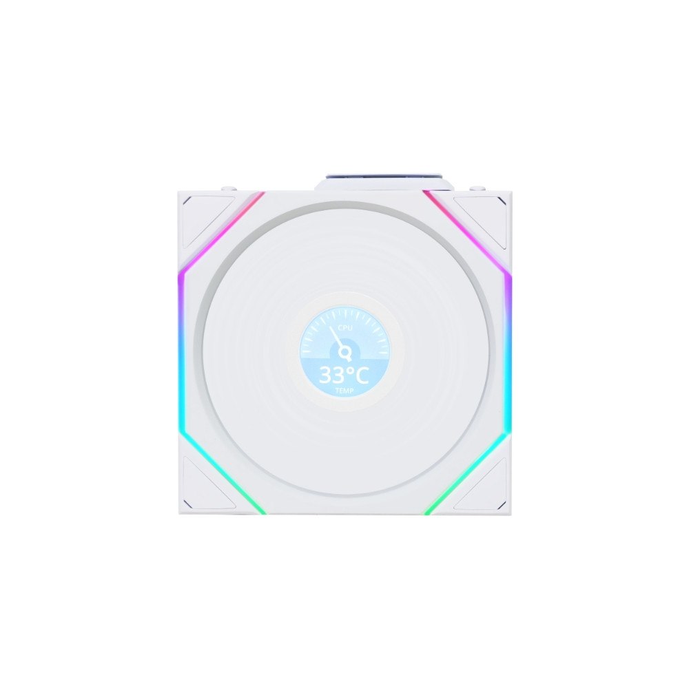 Lian Li Industrial Company Lian Li Uni Fan TL WIRELESS LCD 140 REVERSE BLADE, Ventilato...