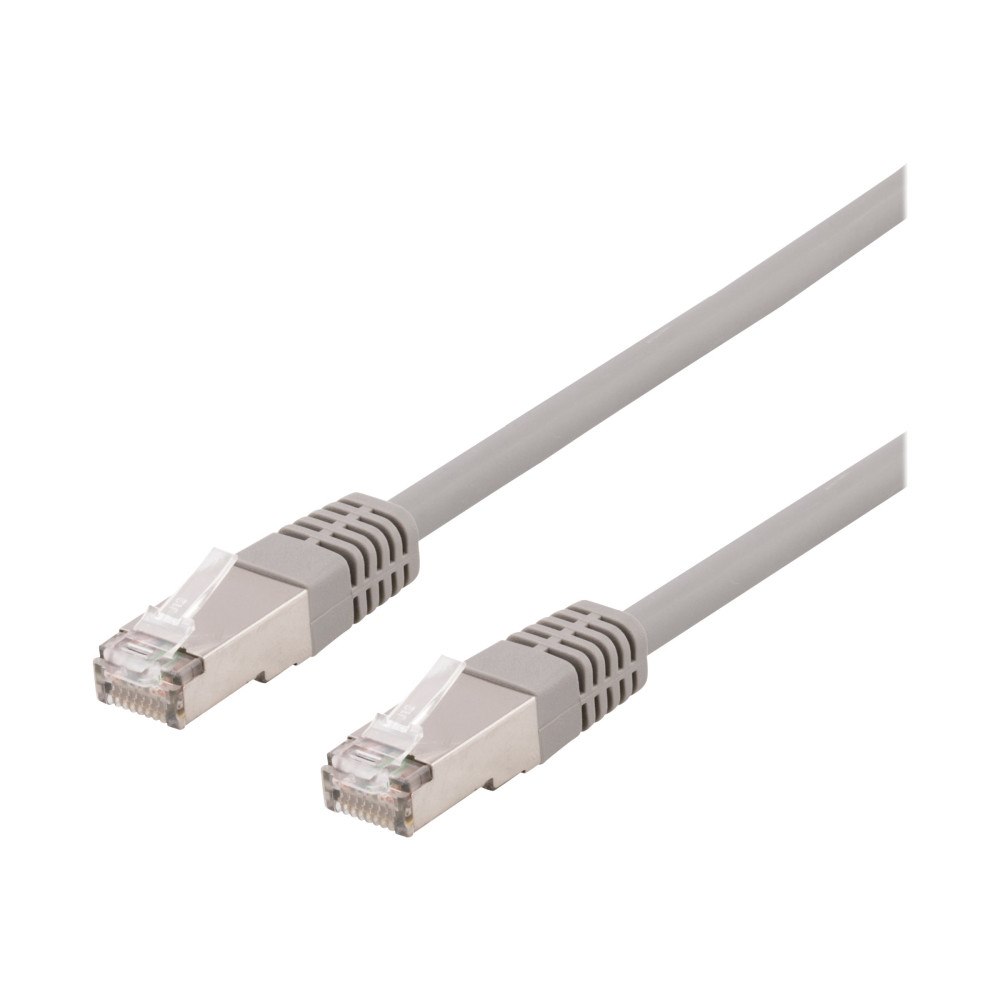 Deltaco DELTACO STP-625AU - patch-kabel - 25 m - grå