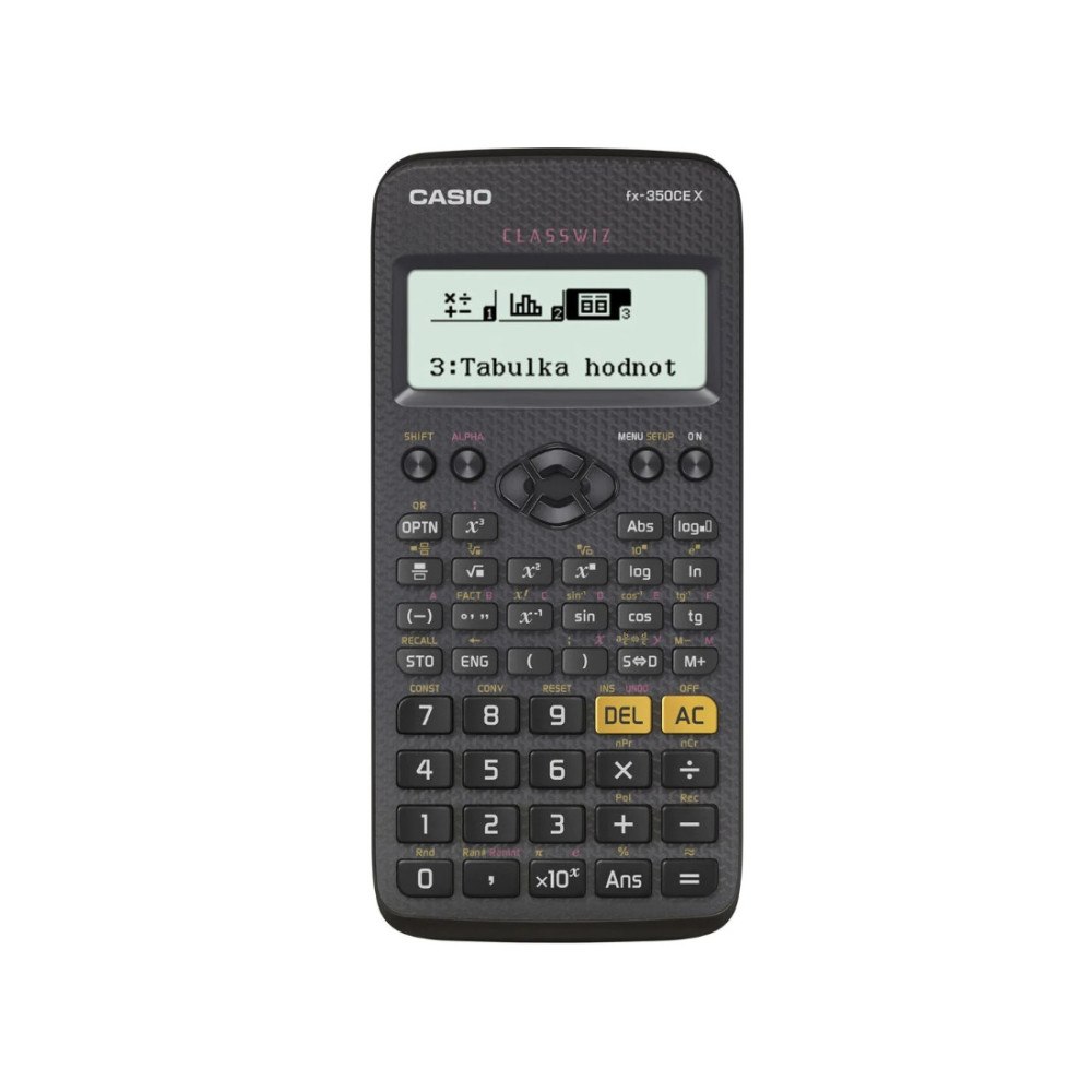 Casio Casio FX-350CE X, Skrivbord, Vetenskapsfunktion, Batteri, Sv...