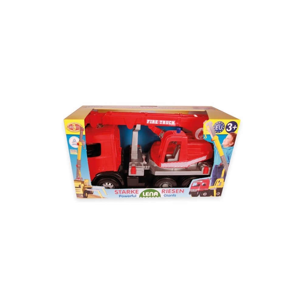 Lena Lena GIGA TRUCKS Fire Crane truck Arocs, Lastkransmodell, 3...